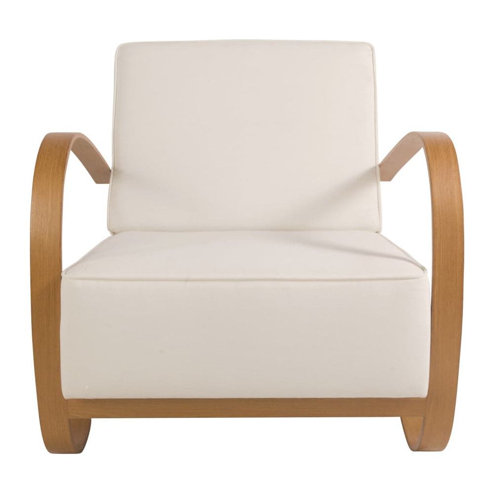 Halabala Lounge Chair - Natural-France & Son-FL1320NTRL-Lounge Chairs-2-France and Son
