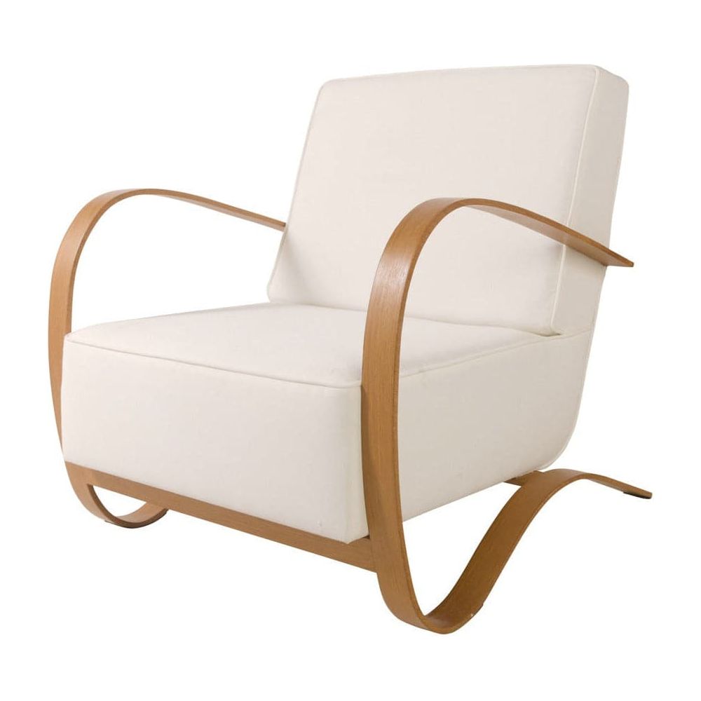 Halabala Lounge Chair - Natural-France & Son-FL1320NTRL-Lounge Chairs-1-France and Son