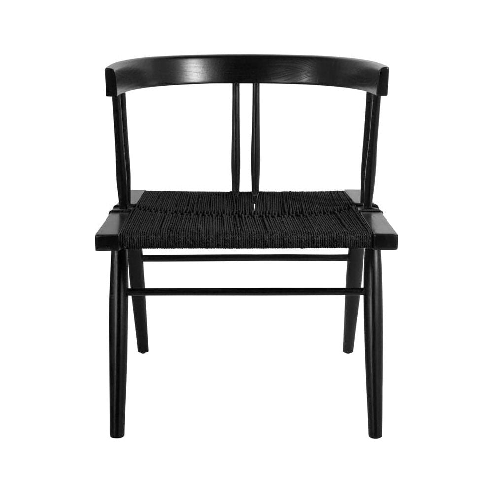 Mid Century Naka Teak Chair-France & Son-FL1321BLK-Dining ChairsSingle-Black-10-France and Son