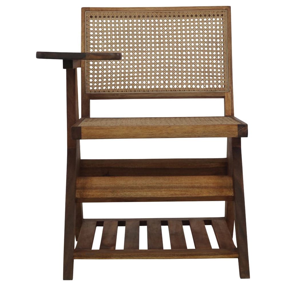 Mid Century Jeanneret School House Chair-France & Son-FL1328NTRL-Task Chairs-3-France and Son
