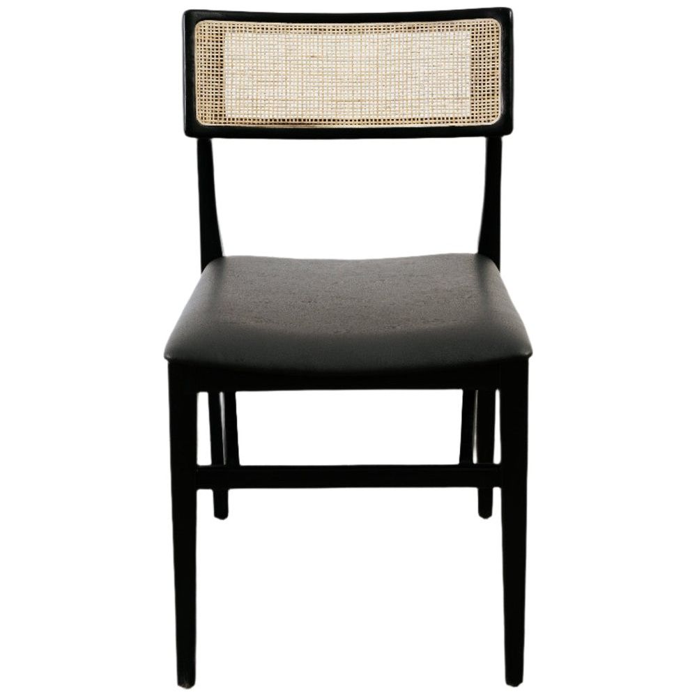 Razzia Cane Dining Chair with Seat Pad