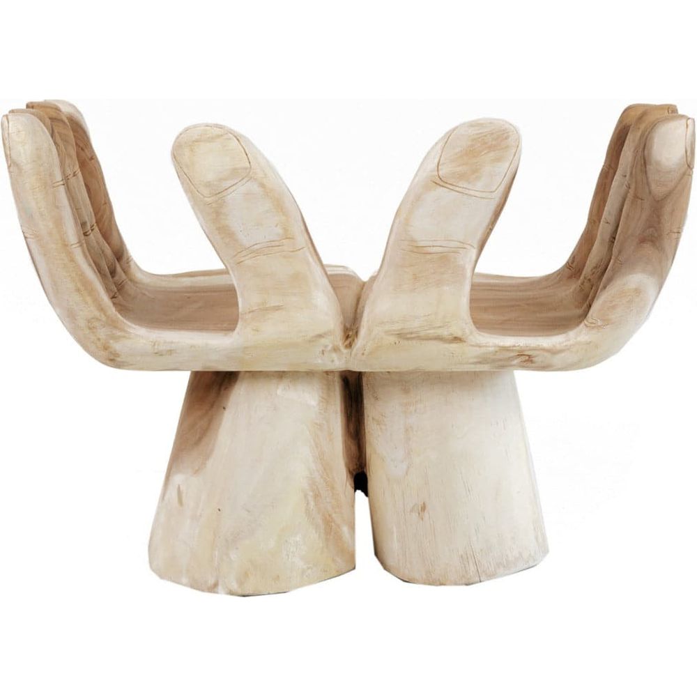 Helping Hands Bench-France & Son-FL1333RAW-Lounge ChairsNatural-2-France and Son
