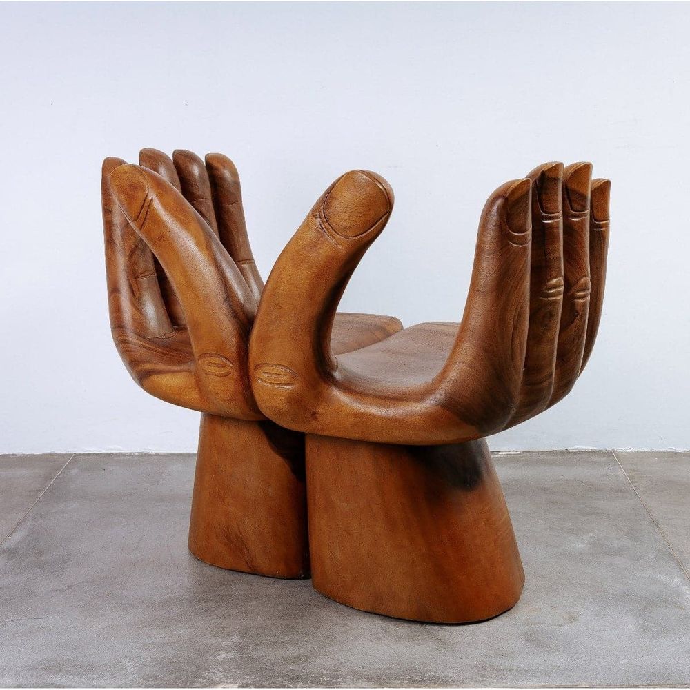 Helping Hands Bench-France & Son-FL1333RAW-Lounge ChairsNatural-10-France and Son
