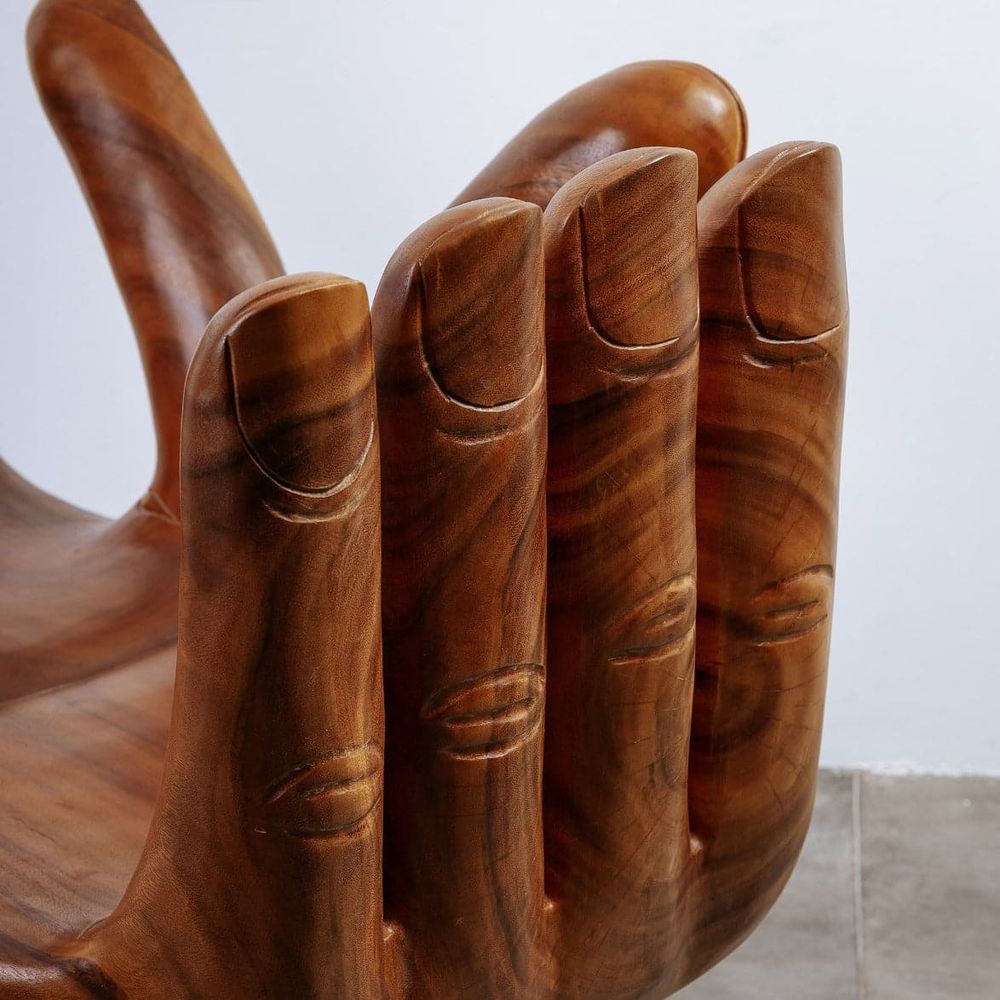 Helping Hands Bench-France & Son-FL1333RAW-Lounge ChairsNatural-11-France and Son