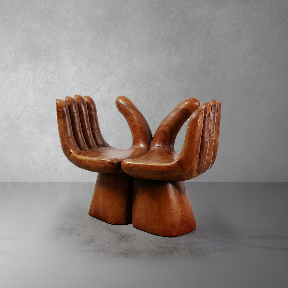 Helping Hands Bench-France & Son-FL1333RAW-Lounge ChairsNatural-1-France and Son