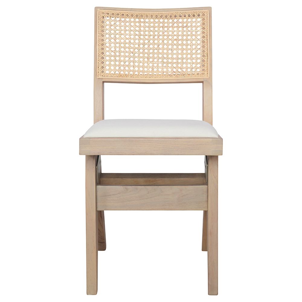 Jeanneret Dining Side Chair with Seat Pad