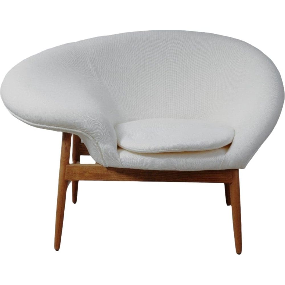 Broken Egg Lounge Chair-France & Son-FL1363L-Lounge ChairsLeft-1-France and Son