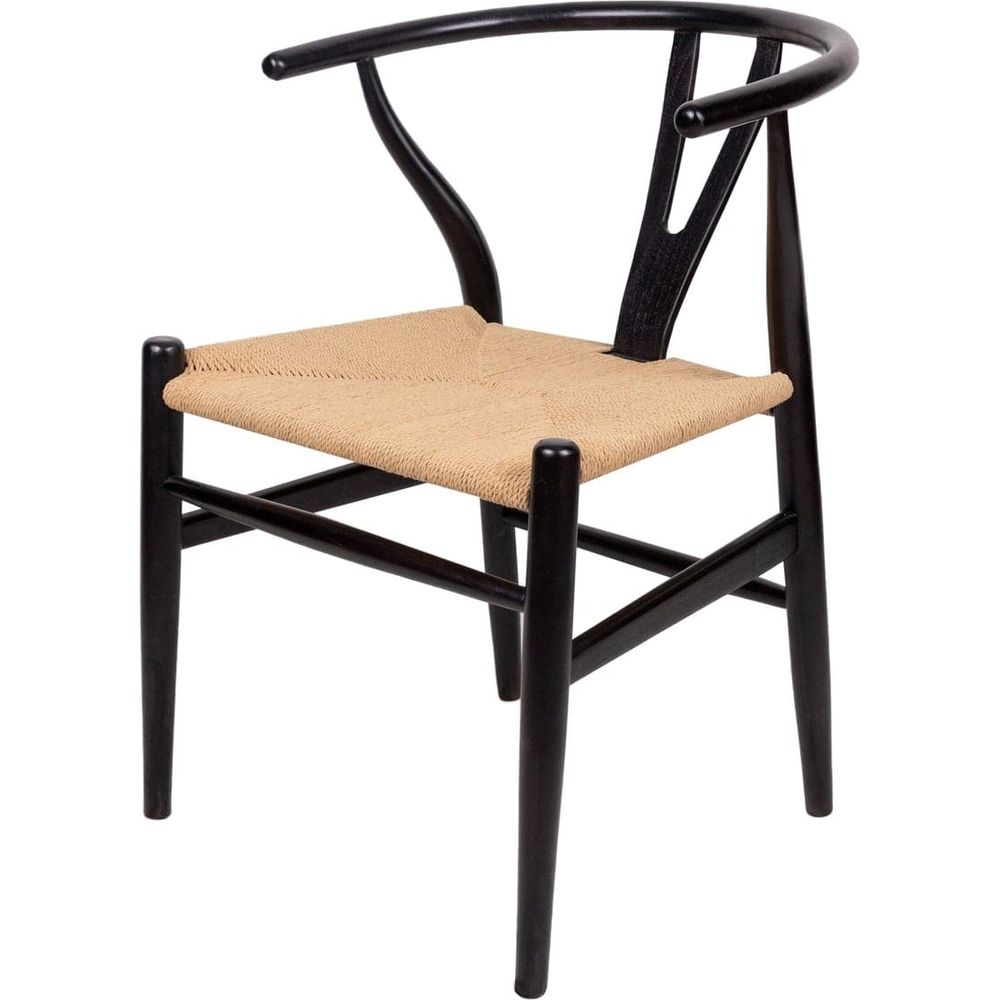 Wishbone Chair-France & Son-FL1380BLKNEW-Dining ChairsBlack (new)-15-France and Son
