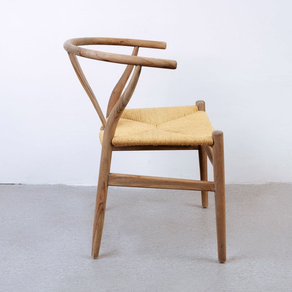 Wishbone Chair-France & Son-FL1380GREY-Dining ChairsGrey Wash-13-France and Son