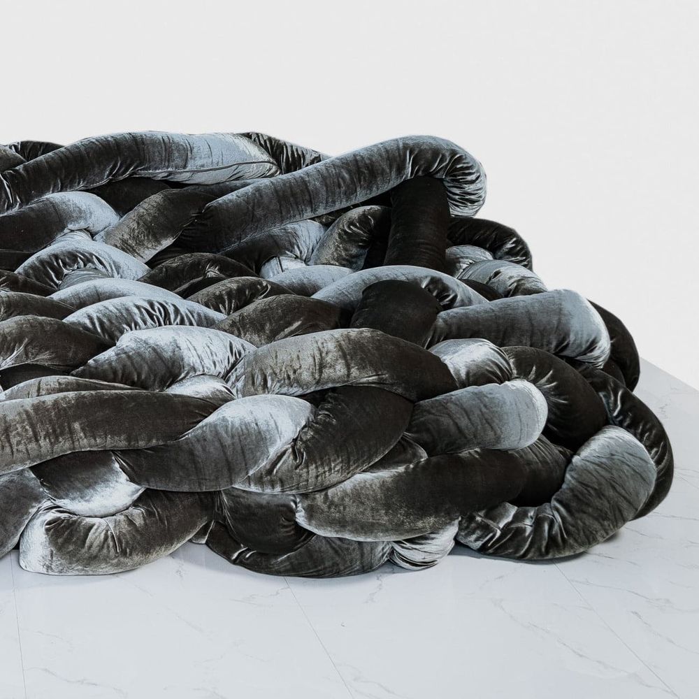 Python Nest Sofa - Large-France & Son-FL1384SGREYL-Sofas-5-France and Son