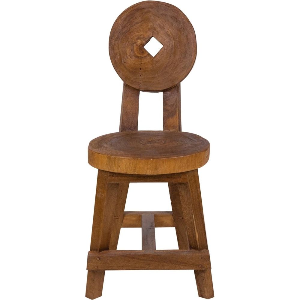 Brutalist Brauer Primitive Chair-France & Son-FL1391NTRL-Dining Chairs-1-France and Son