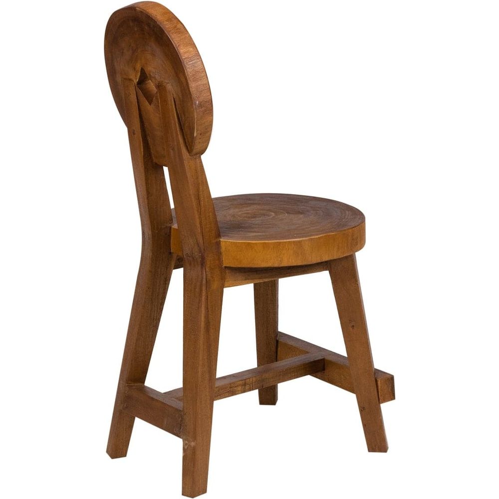 Brutalist Brauer Primitive Chair-France & Son-FL1391NTRL-Dining Chairs-5-France and Son