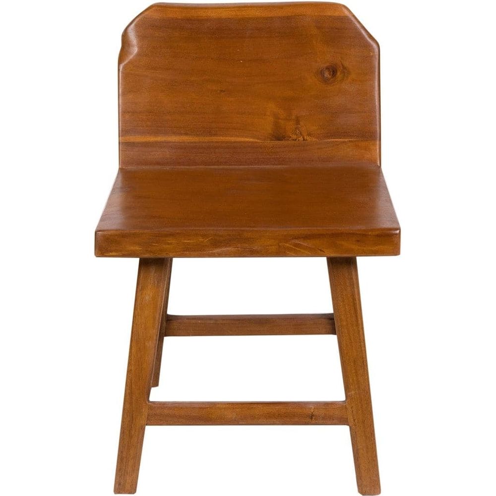 Live Edge Side Chair-France & Son-FL1392NTRL-Dining Chairs-2-France and Son