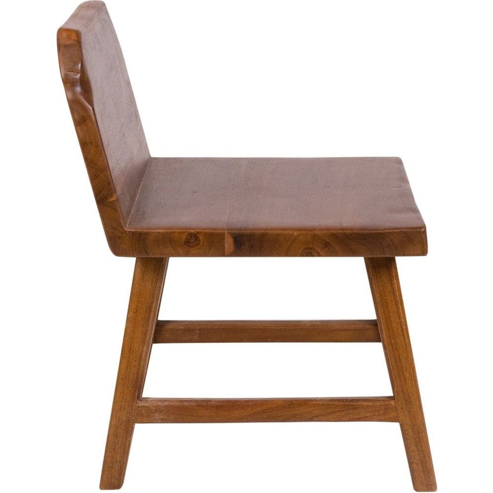 Live Edge Side Chair-France & Son-FL1392NTRL-Dining Chairs-4-France and Son