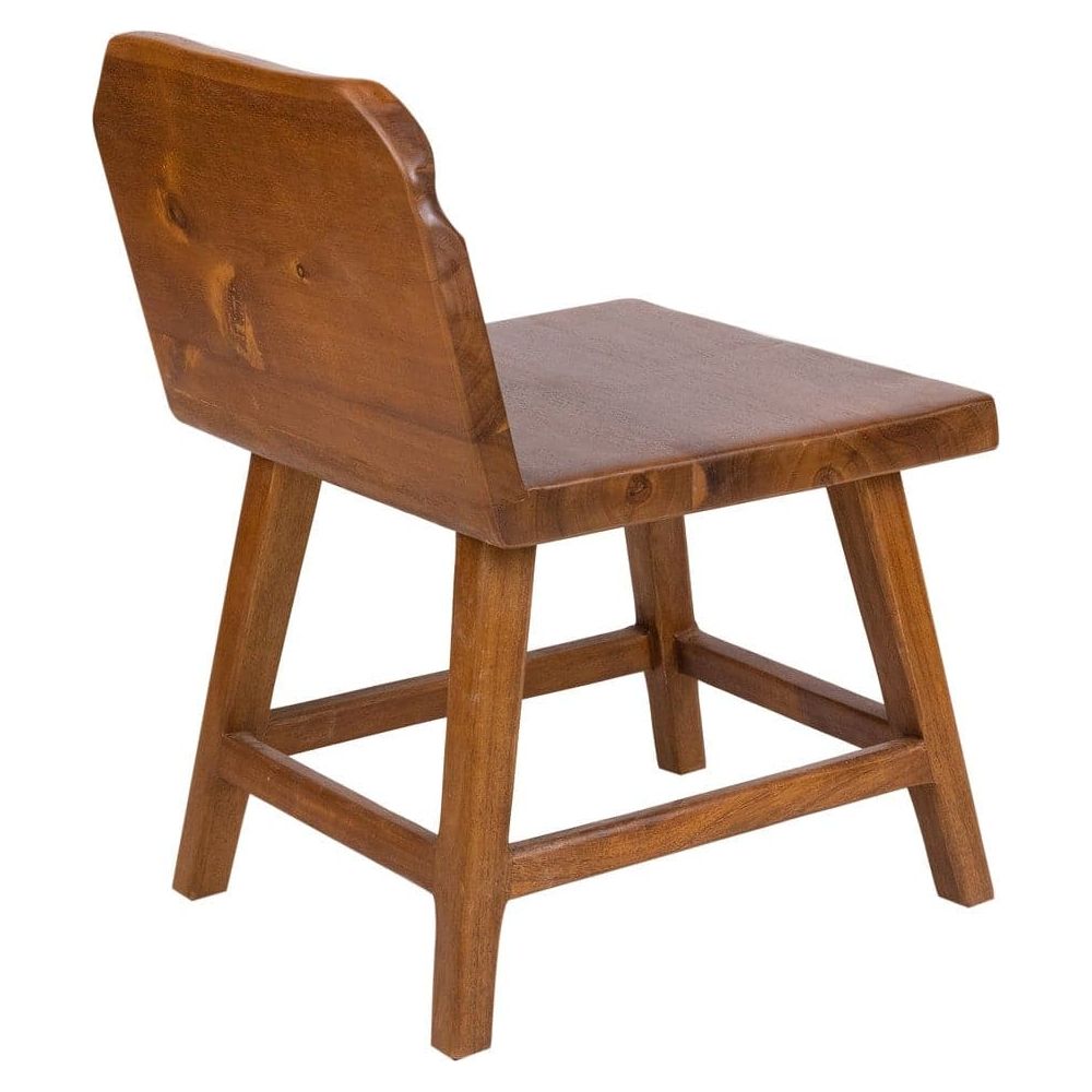 Live Edge Side Chair-France & Son-FL1392NTRL-Dining Chairs-3-France and Son