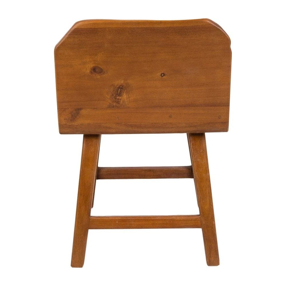 Live Edge Side Chair-France & Son-FL1392NTRL-Dining Chairs-6-France and Son