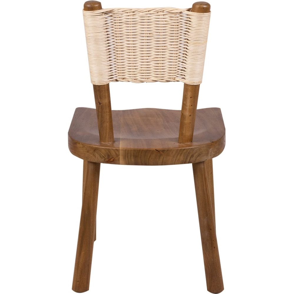 Scroll Dining Chair-France & Son-FL1393NTRL-3-France and Son