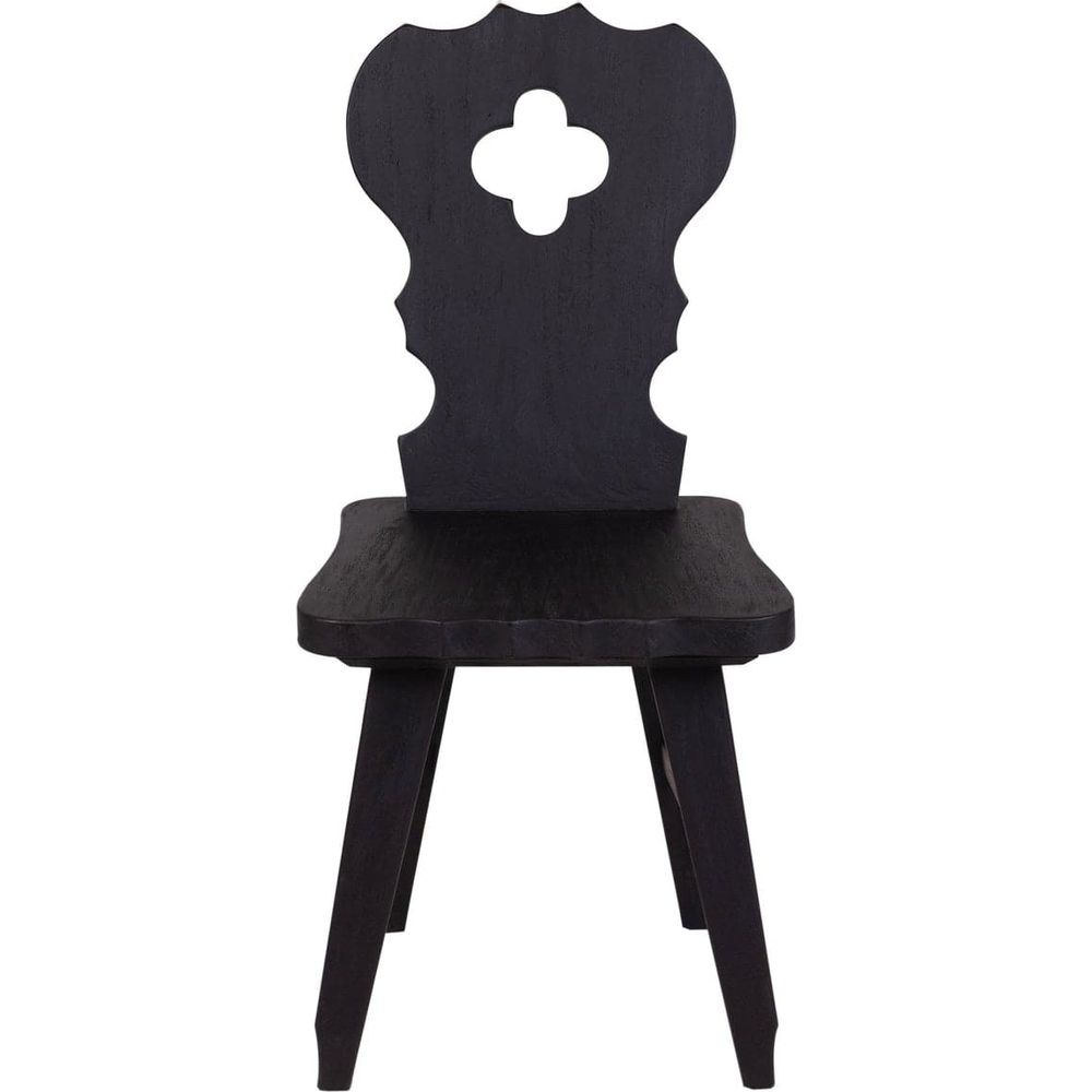 Bishop Dining Chair-France & Son-FL1394BLK-1-France and Son