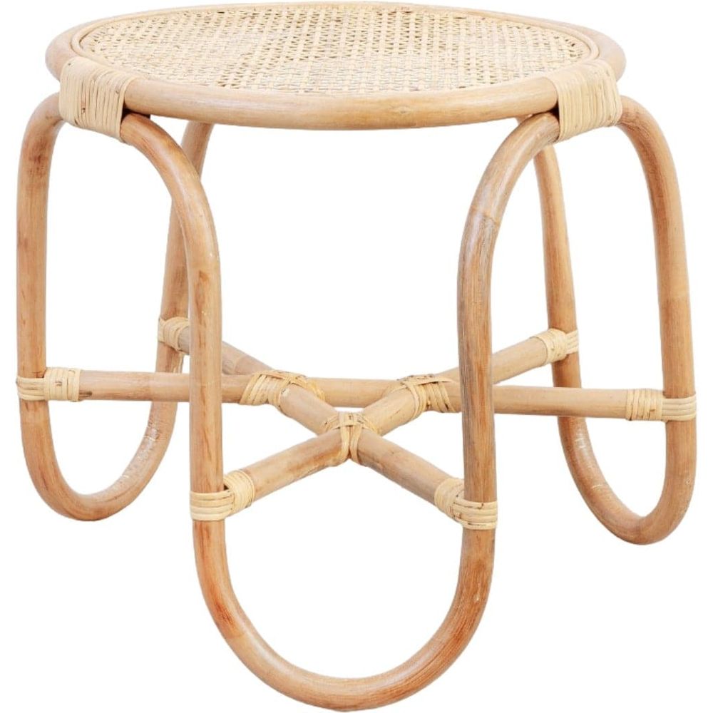 Viggo Rattan Side Table-France & Son-FL1439-Side Tables-1-France and Son