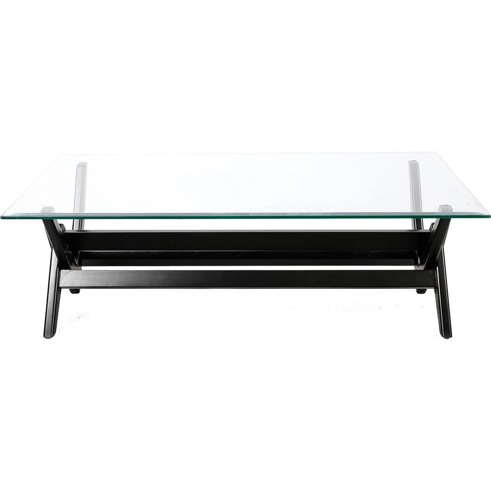 Jeanneret Glass Coffee Table - Rectangle