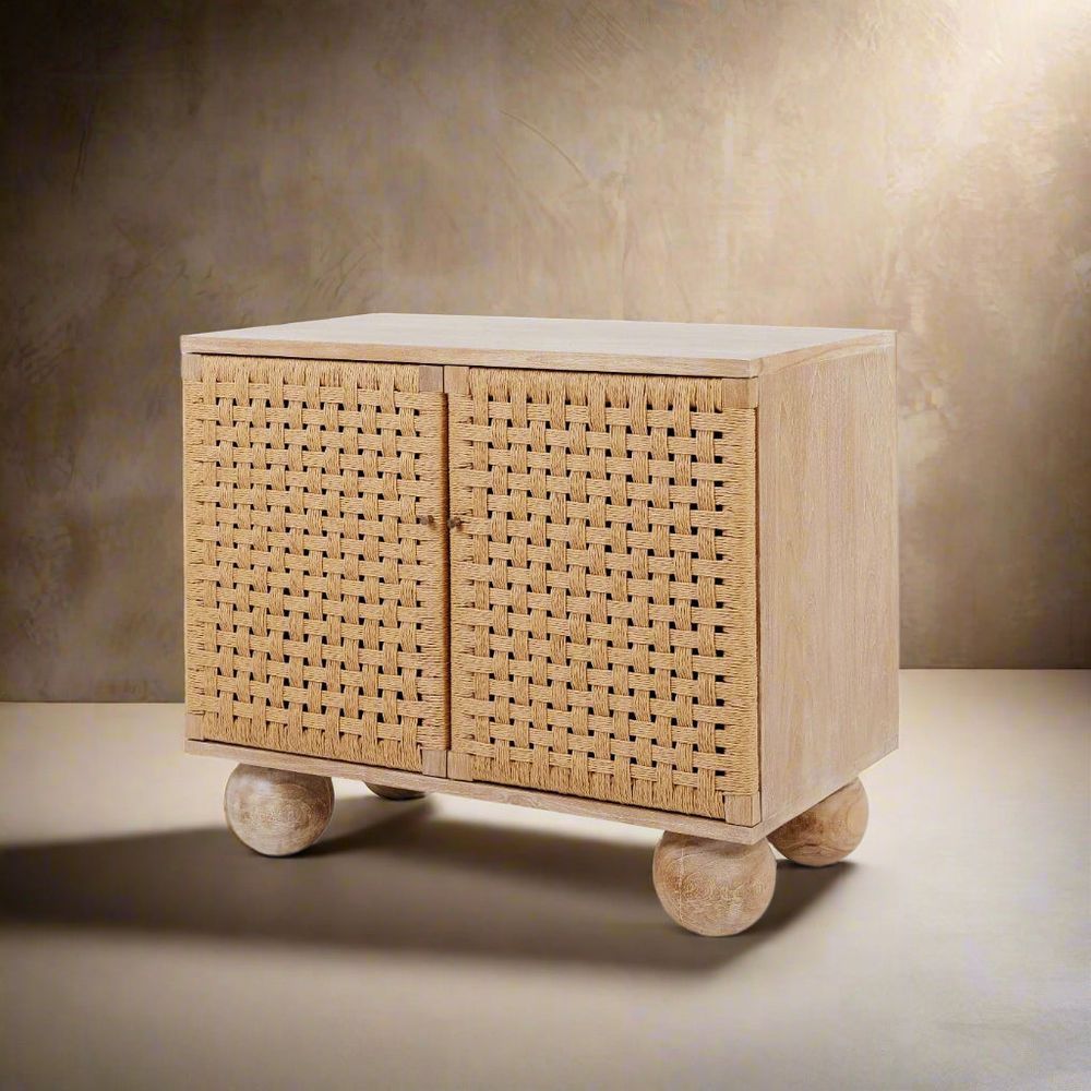 Nerthus Cabinet-France & Son-FL1536BWHT-Sideboards & Credenzas-3-France and Son