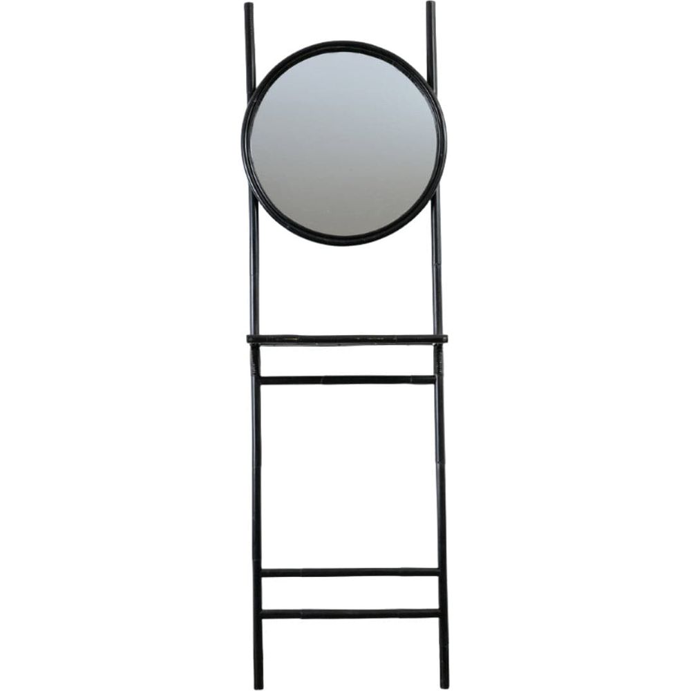Aleida Standing Entry Mirror with Shelf-France & Son-FL9052-Mirrors-1-France and Son