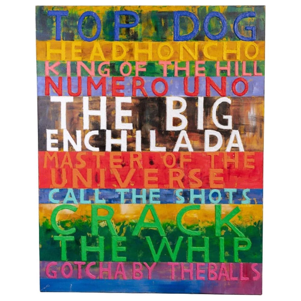 The Big Enchilada Oil on Canvas-France & Son-FL9107-Wall Art-1-France and Son