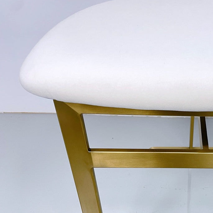 Pill Dining Chair with Upholstered Seat