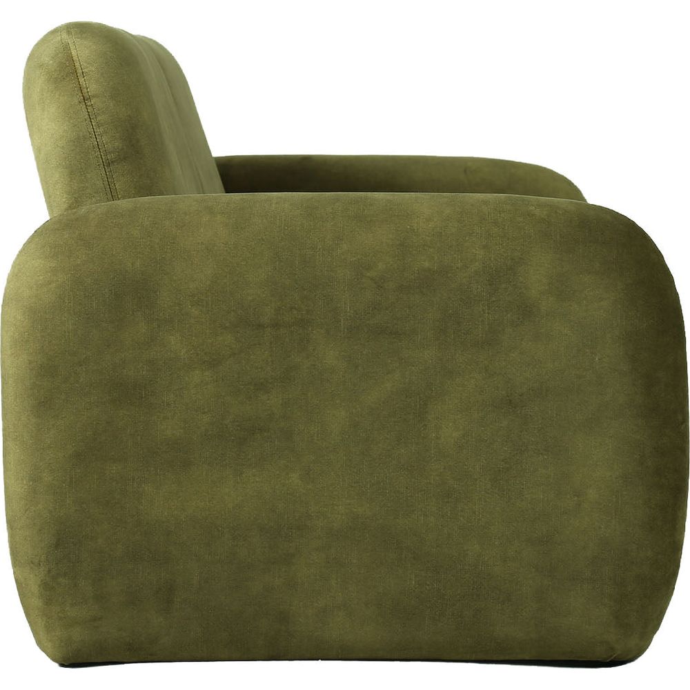 Tablet Two Seater Sofa - Olive Green