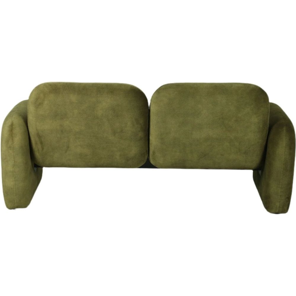 Tablet Two Seater Sofa - Olive Green