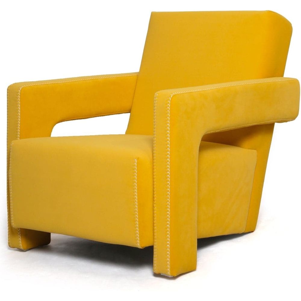 Rietveld Utrecht Lounge Chair-France & Son-FMC082YELLOW-Lounge ChairsYellow-9-France and Son