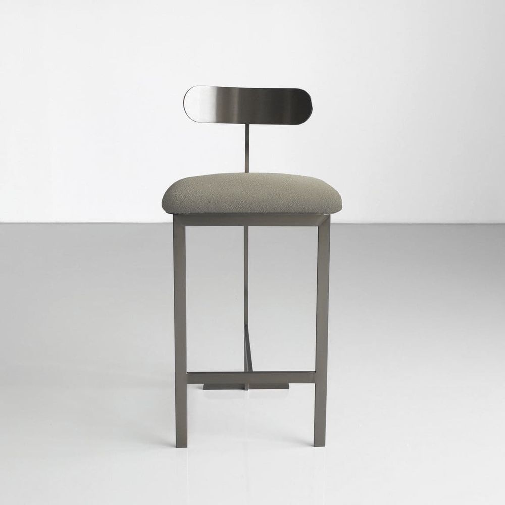 Yabu Counter Stool-France & Son-FMS004CHRM-Bar StoolsSilver-5-France and Son
