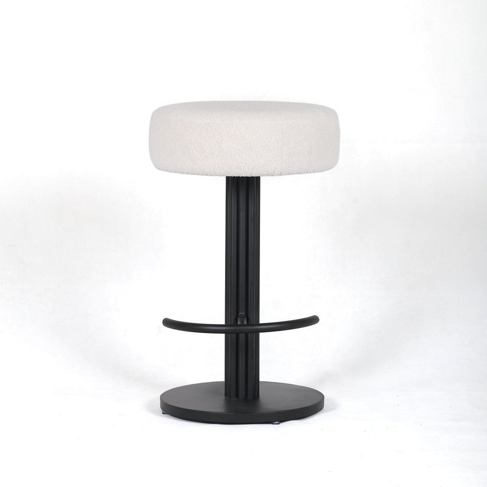 Ora Shearling Counter Stool