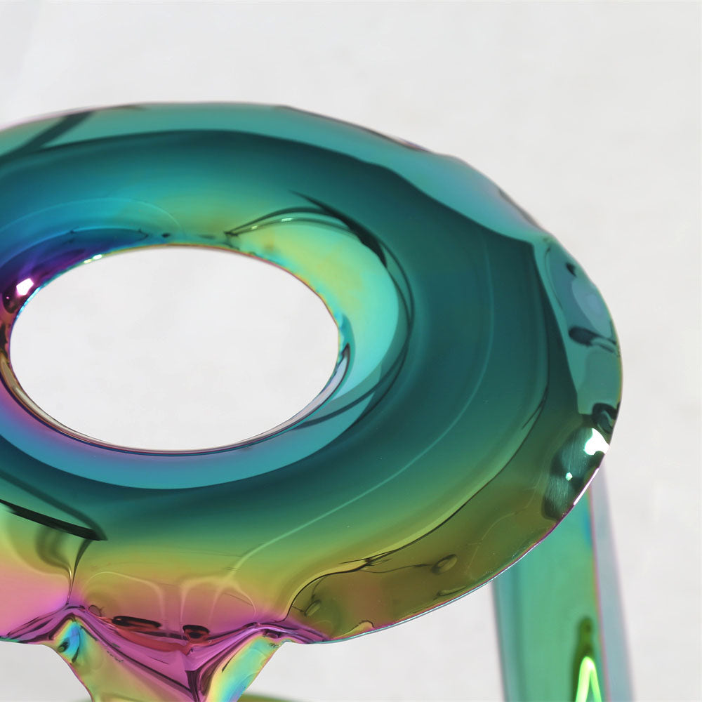 Stainless Balloon Counter Stool - Multi Color