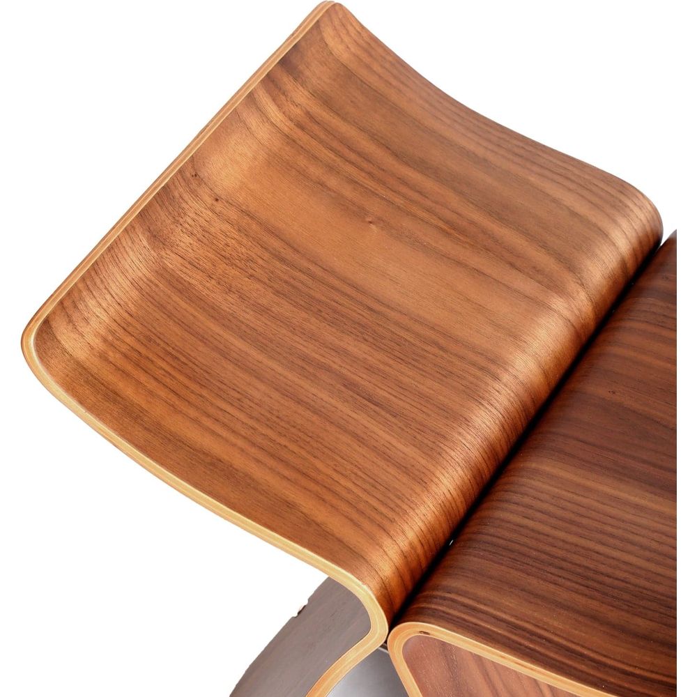 Butterfly Stool-France & Son-FMS044WALNUT-Stools & Ottomans-4-France and Son