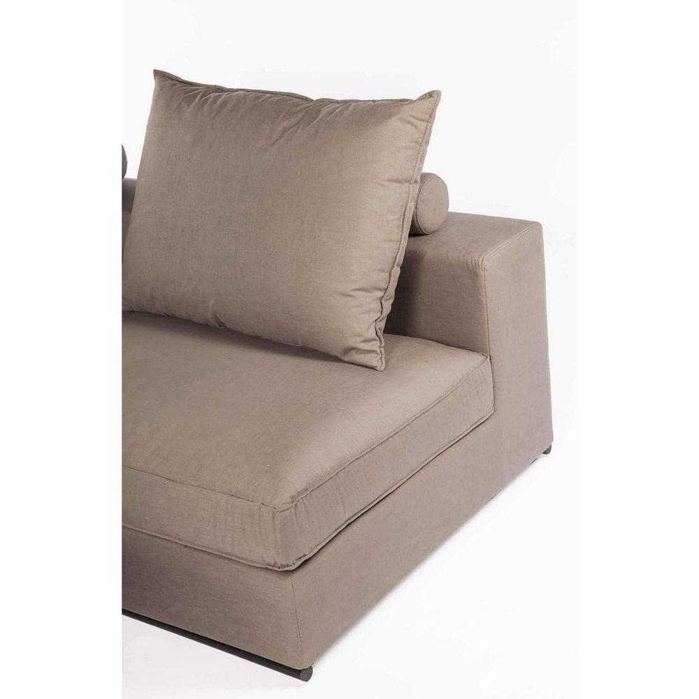 Evonna Sectional Sofa and Ottoman-France & Son-FQS002GREY-Sectionals-3-France and Son