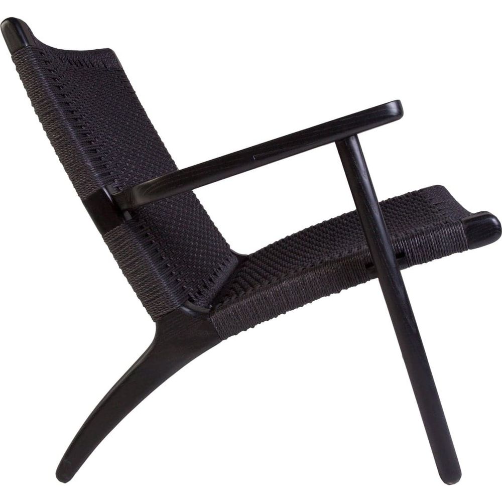 Wegner CH25 Lounge Chair-France & Son-FRC086WALNUT-Lounge ChairsBrown-Single-16-France and Son