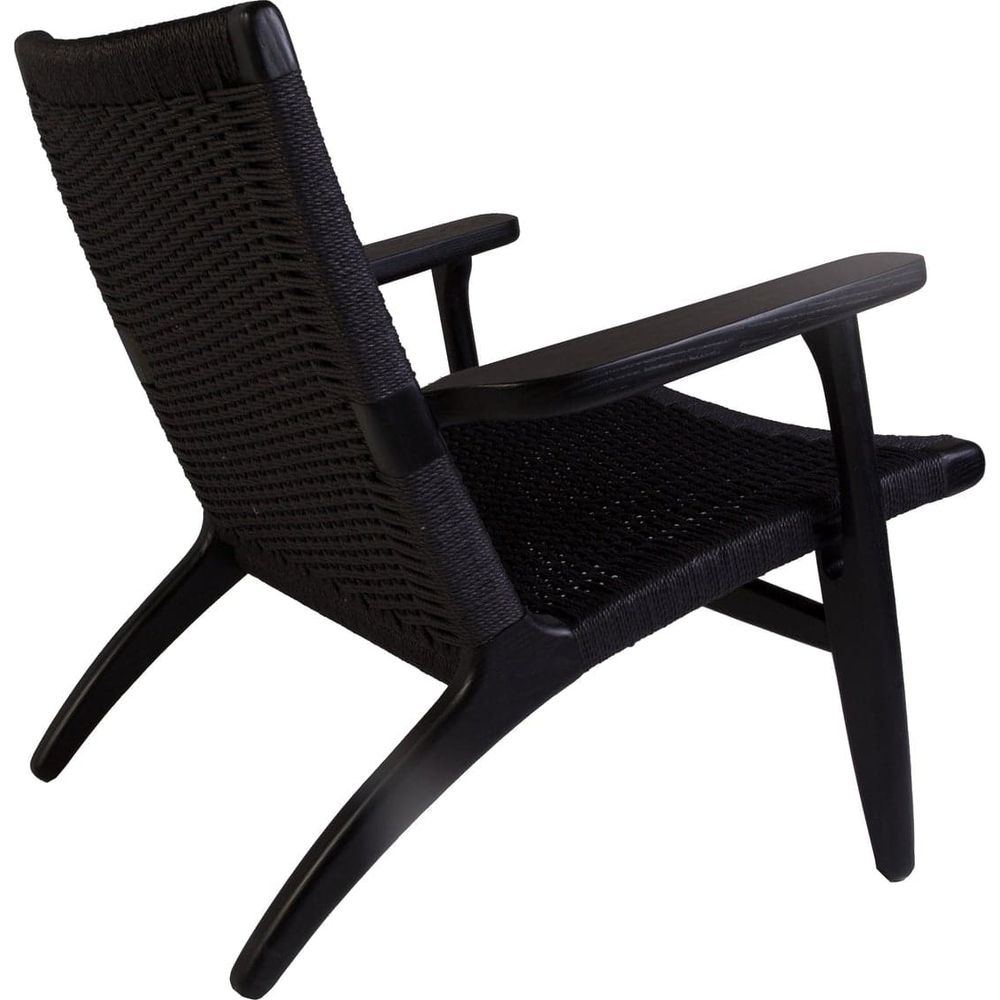 Wegner CH25 Lounge Chair-France & Son-FRC086WALNUT-Lounge ChairsBrown-Single-15-France and Son