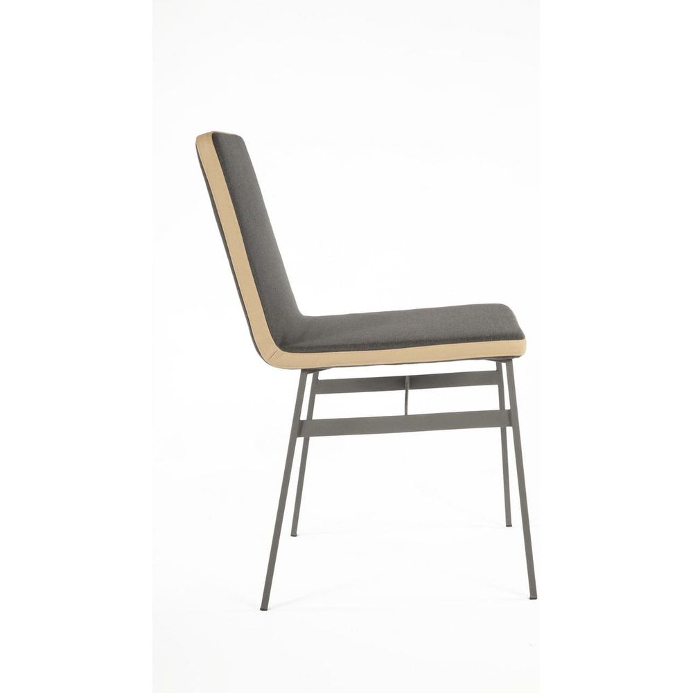 Edwin Dining Chair-France & Son-FSC002DGREY-Dining Chairs-4-France and Son