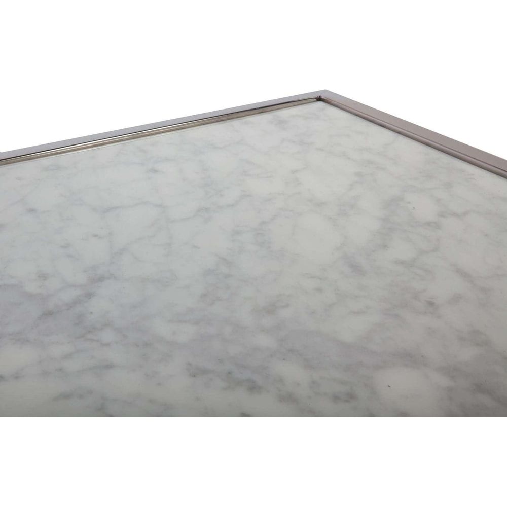 Tynd Carrara Marble Coffee Table
