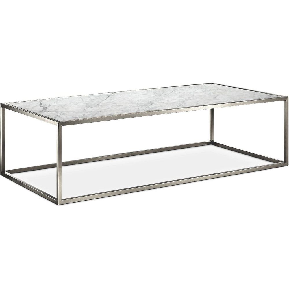 Tynd Carrara Marble Coffee Table