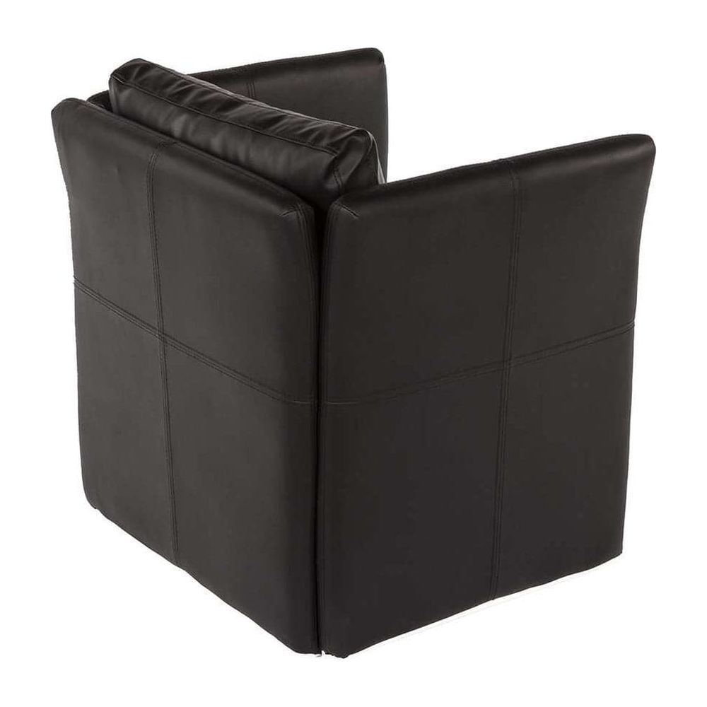Modern Uller Lounge Chair - Black-France & Son-FV210BLK-Lounge Chairs-2-France and Son