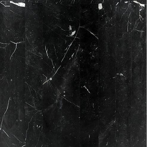 Nero Marquina Marble Side Table-France & Son-FVT040BLK-Side Tables-5-France and Son