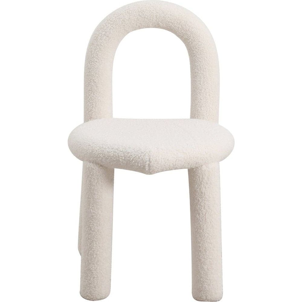 Pipeline Heart Dining Chair-France & Son-FXC1883WHT-Dining Chairs-1-France and Son