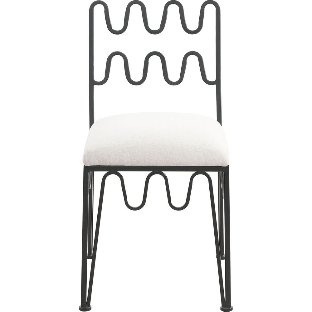 Ripple Dining Side Chair - Metal Frame