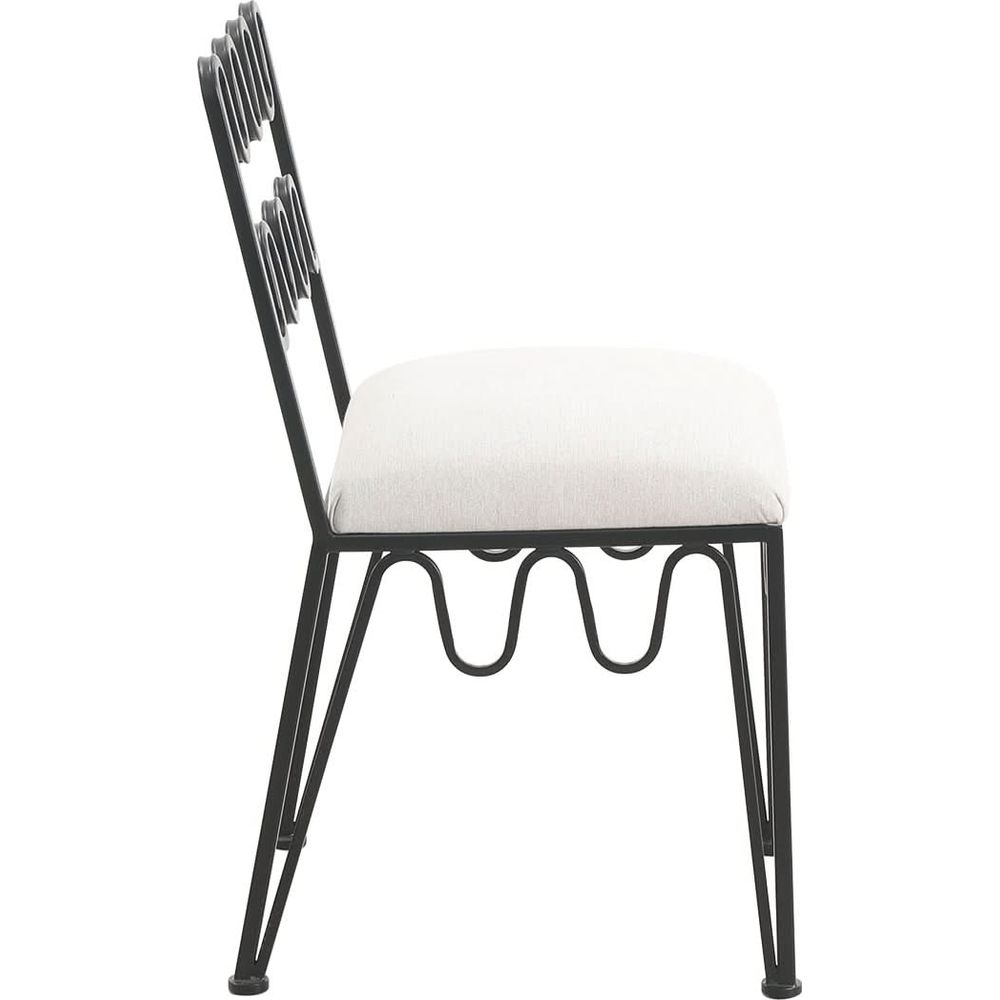 Ripple Dining Side Chair - Metal Frame