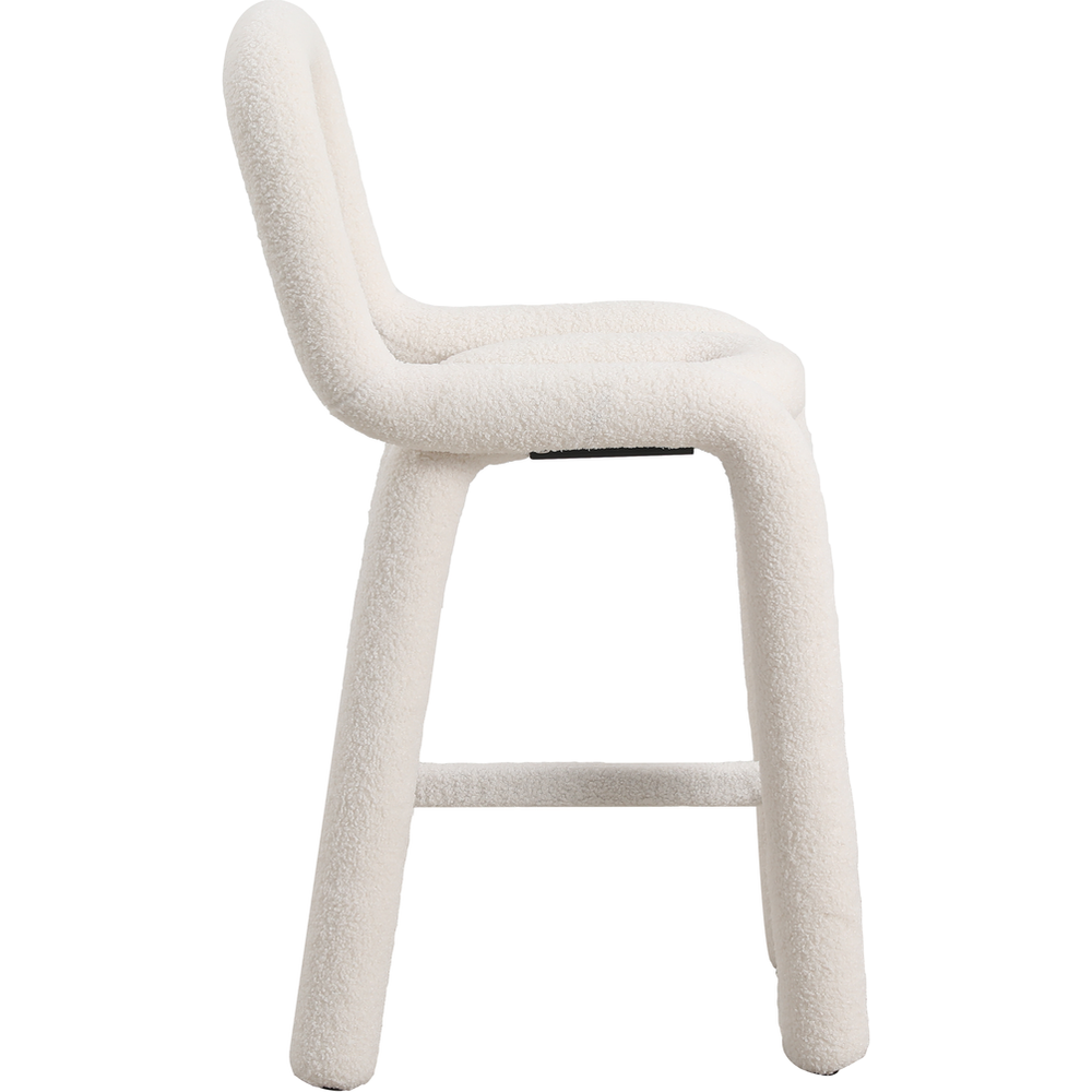 Pipeline Counter Stool-France & Son-FXS1862WHT-Bar Stools-4-France and Son