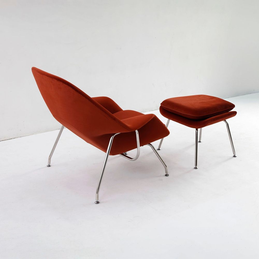 Womb Chair and Ottoman