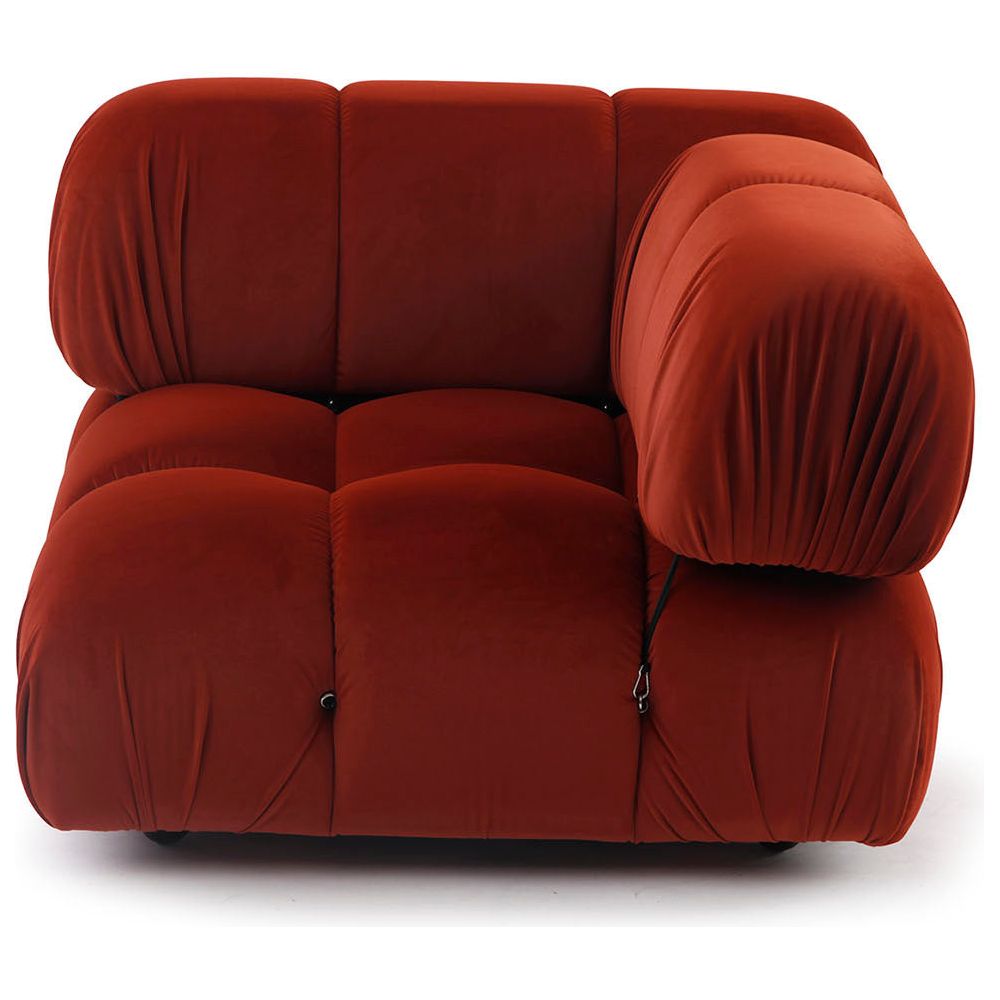 Grappolo Sectional Sofa Set - Dark Orange