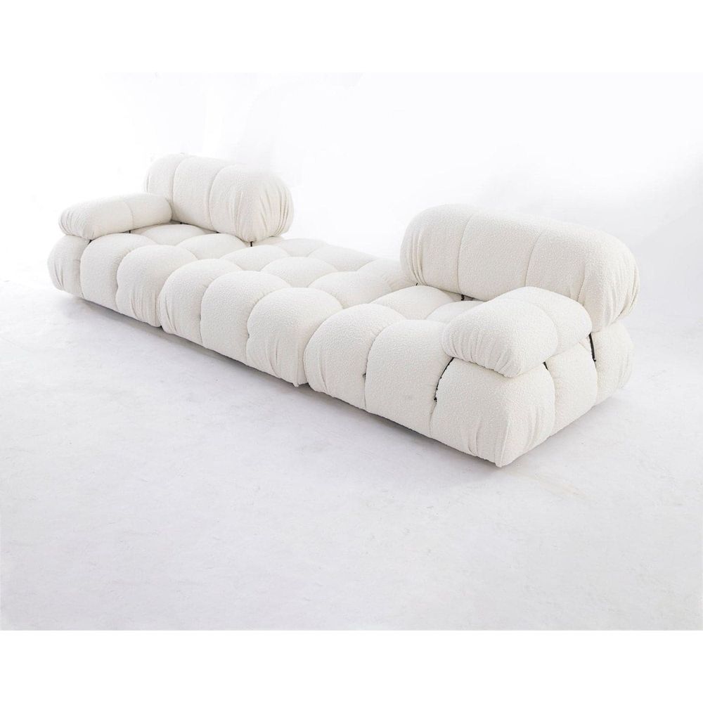 Grappolo Modular Sectional Sofa Set Boucle